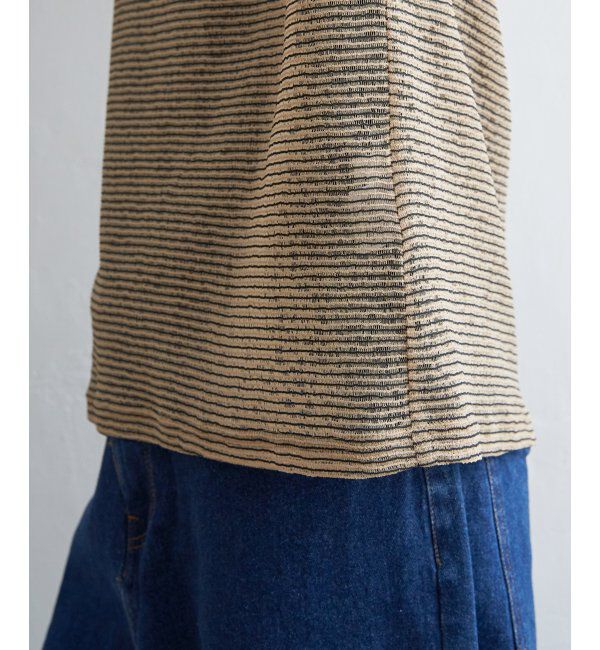 ikka「【2点セット】シアーボーダーアンサンブル」|その他|