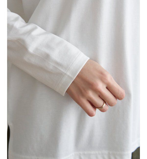 ikka「ロゴフォトプリントロンＴ」|Tシャツ・カットソー|