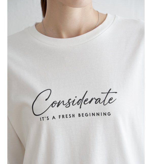 ikka「ロゴフォトプリントロンＴ」|Tシャツ・カットソー|