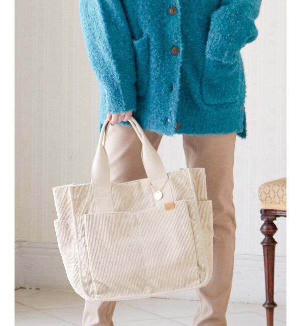 ikka「コーデュロイビッグトートバッグ」|その他|