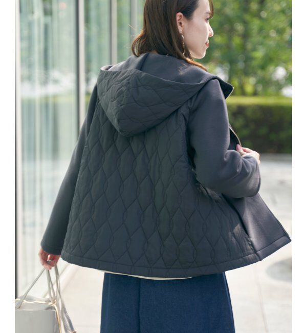 IKKA LOUNGE「【洗濯機で洗える】GOKU楽ダンボールフードコート」|ブルゾン・スタジャン|