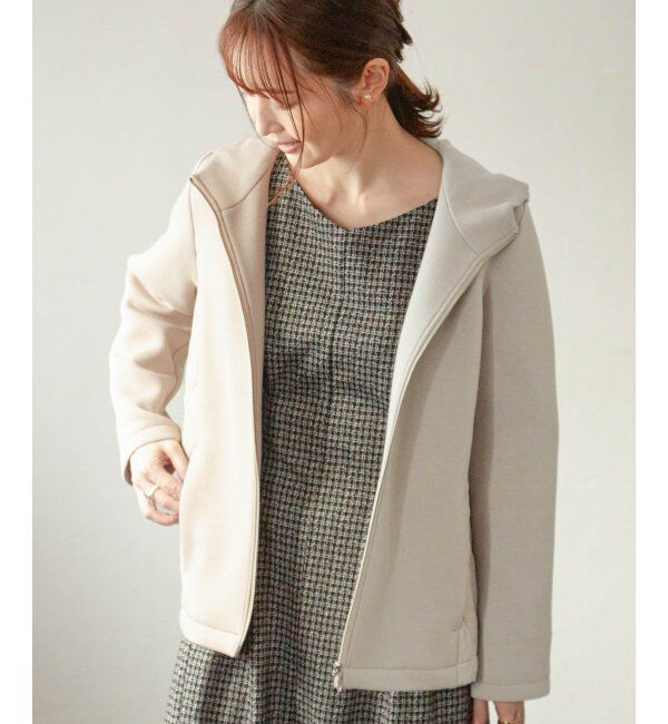 IKKA LOUNGE「【洗濯機で洗える】GOKU楽ダンボールフードコート」|ブルゾン・スタジャン|