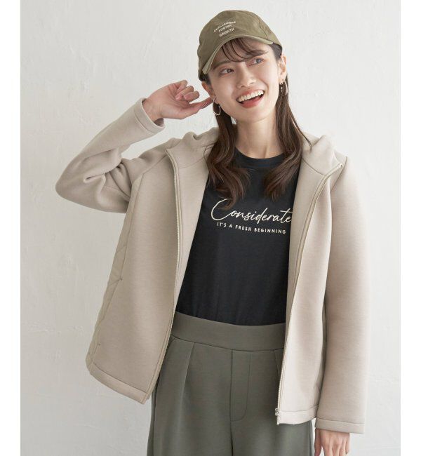 IKKA LOUNGE「【洗濯機で洗える】GOKU楽ダンボールフードコート」|ブルゾン・スタジャン|