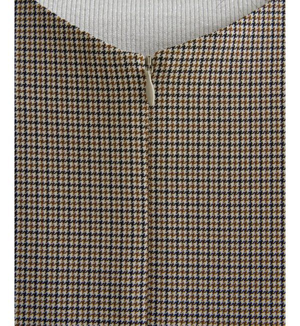 ikka「Vネックジャンパースカート」|ワンピース|