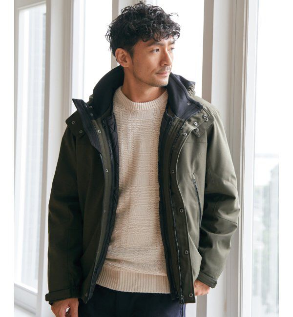 ikka「【撥水／保温】sorona(R) 3WAYマウンテンパーカー」|その他|