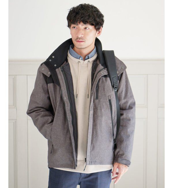 ikka「【撥水／保温】sorona(R) 3WAYマウンテンパーカー」|その他|