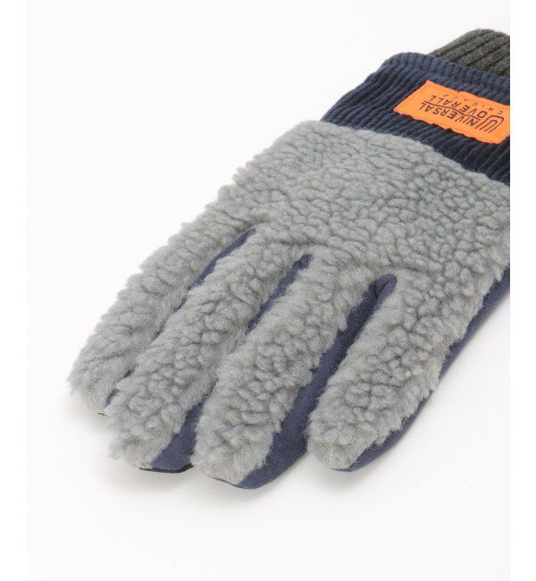 ikka「UNIVERSAL OVERALL ユニバーサルオーバーオール コーデュロイボアグローブ」|手袋|