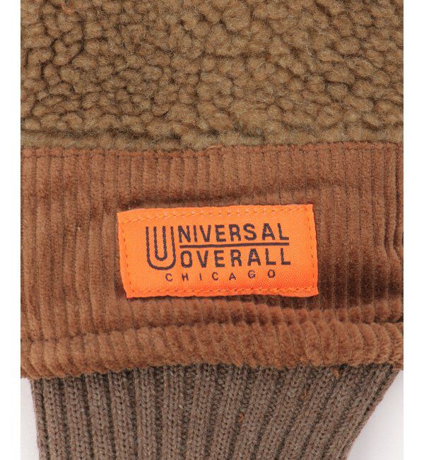 ikka「UNIVERSAL OVERALL ユニバーサルオーバーオール コーデュロイボアグローブ」|手袋|