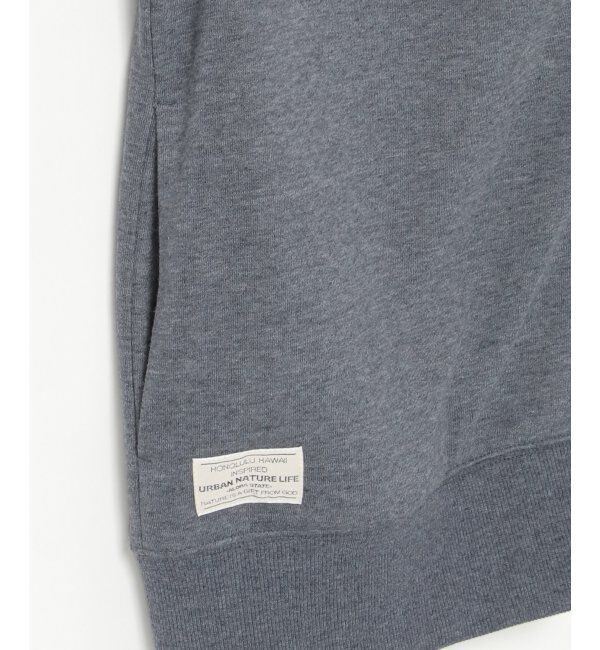 ikka「URBAN NATURE LIFE アーバンネイチャーライフ スウェットジップアップ」|カーディガン|