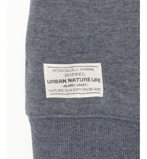 ikka「URBAN NATURE LIFE アーバンネイチャーライフ スウェットジップアップ」|カーディガン|