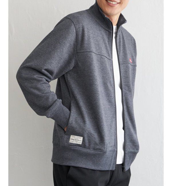 ikka「URBAN NATURE LIFE アーバンネイチャーライフ スウェットジップアップ」|カーディガン|