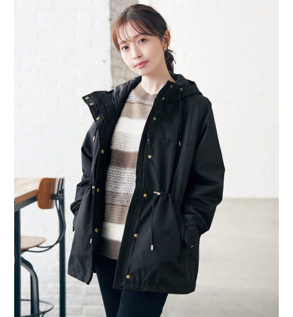 ikka「sorona(R) 撥水3WAYコート」|ブルゾン・スタジャン|