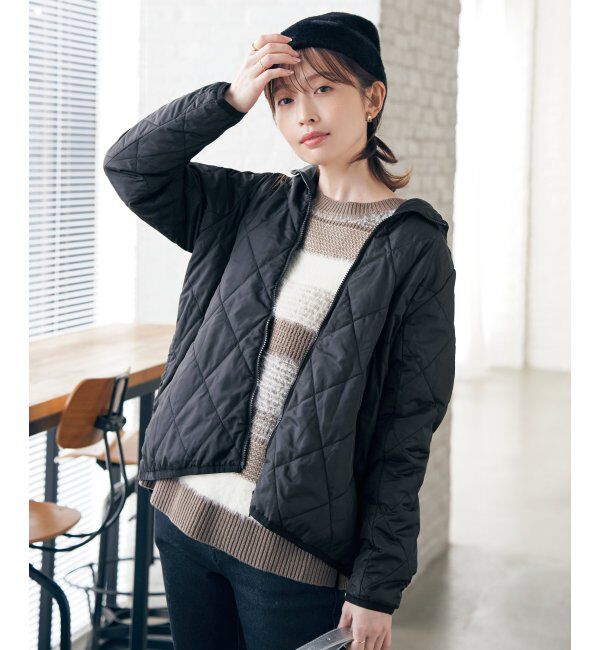 ikka「sorona(R) 撥水3WAYコート」|ブルゾン・スタジャン|