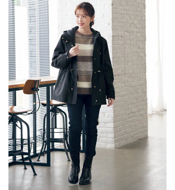 ikka「sorona(R) 撥水3WAYコート」|ブルゾン・スタジャン|