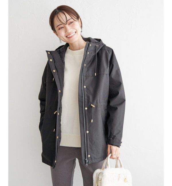 ikka「sorona(R) 撥水3WAYコート」|ブルゾン・スタジャン|