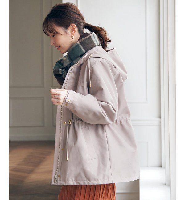 ikka「sorona(R) 撥水3WAYコート」|ブルゾン・スタジャン|