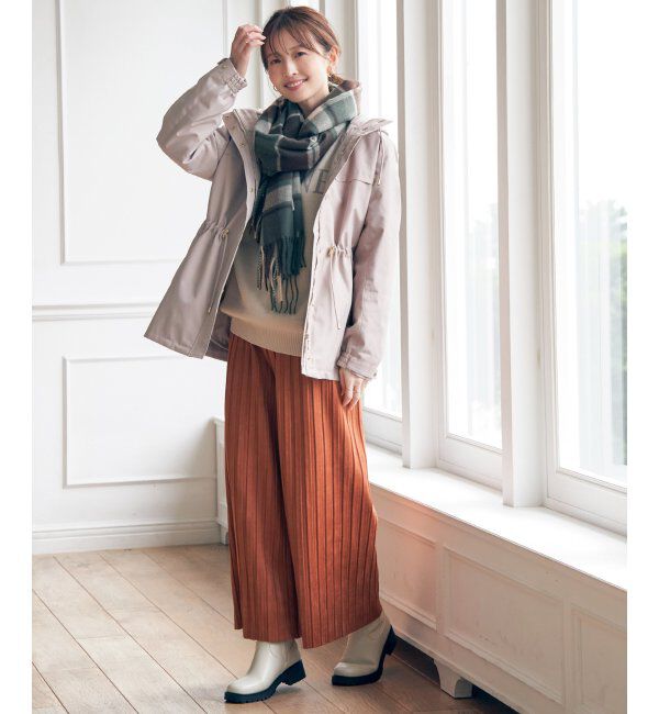 ikka「sorona(R) 撥水3WAYコート」|ブルゾン・スタジャン|