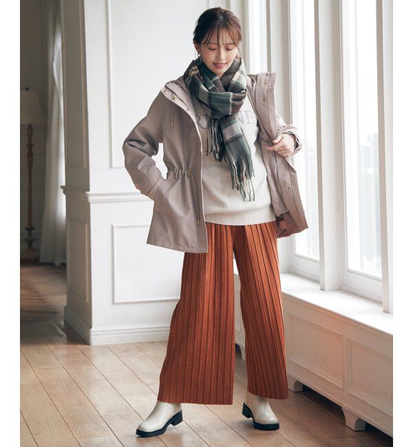 ikka「sorona(R) 撥水3WAYコート」|ブルゾン・スタジャン|