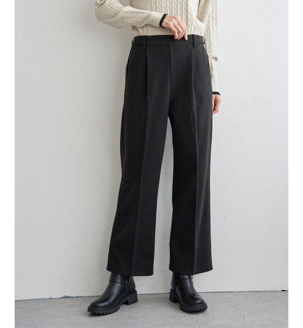 IKKA LOUNGE「【2点セット】ペプラムジレパンツセット」|ワンピース|