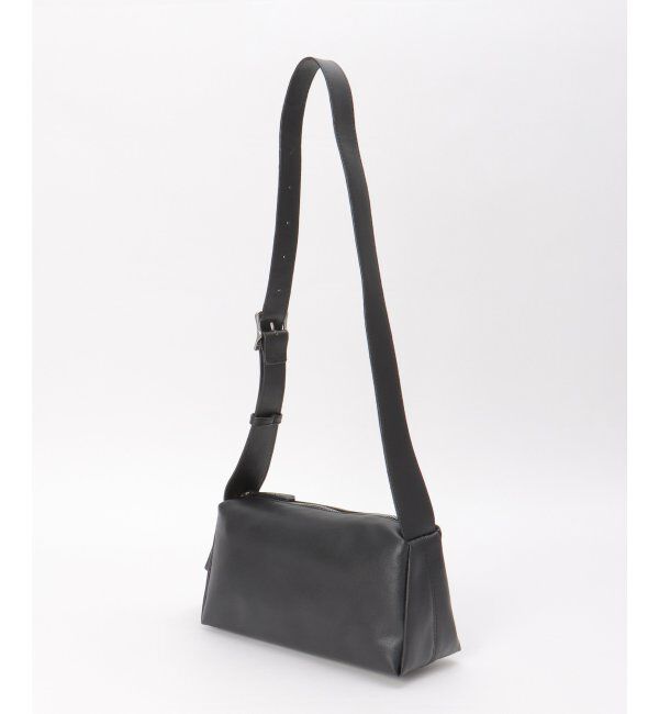 ikka「合皮横長肩掛けショルダーバッグ」|その他|