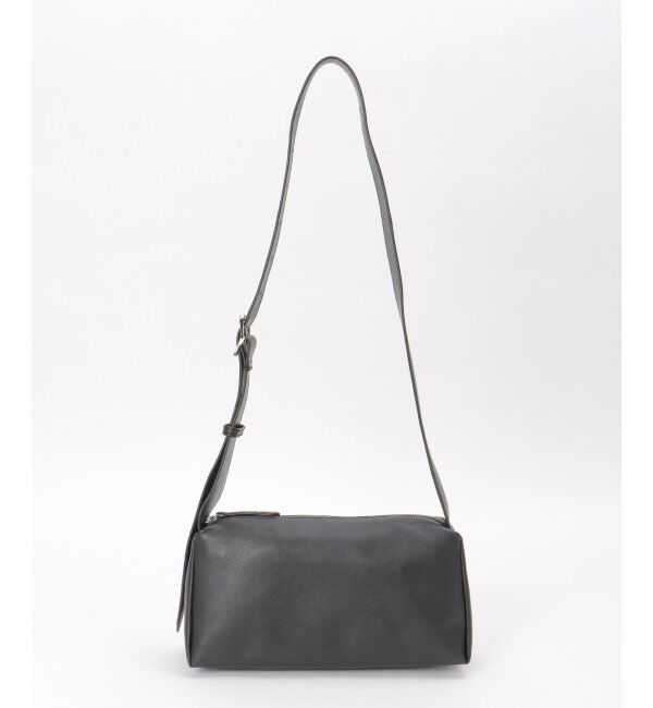 ikka「合皮横長肩掛けショルダーバッグ」|その他|