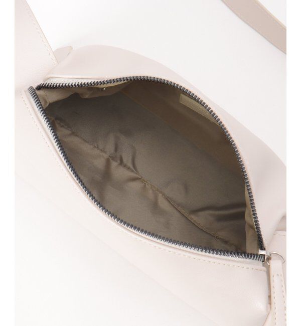 ikka「合皮横長肩掛けショルダーバッグ」|その他|