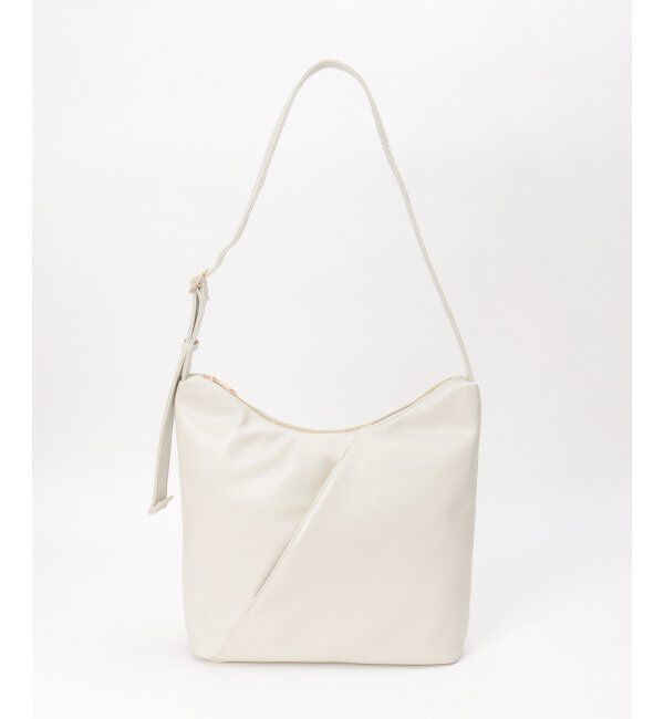 ikka「スクエアビッグショルダーバッグ」|その他|ホワイト