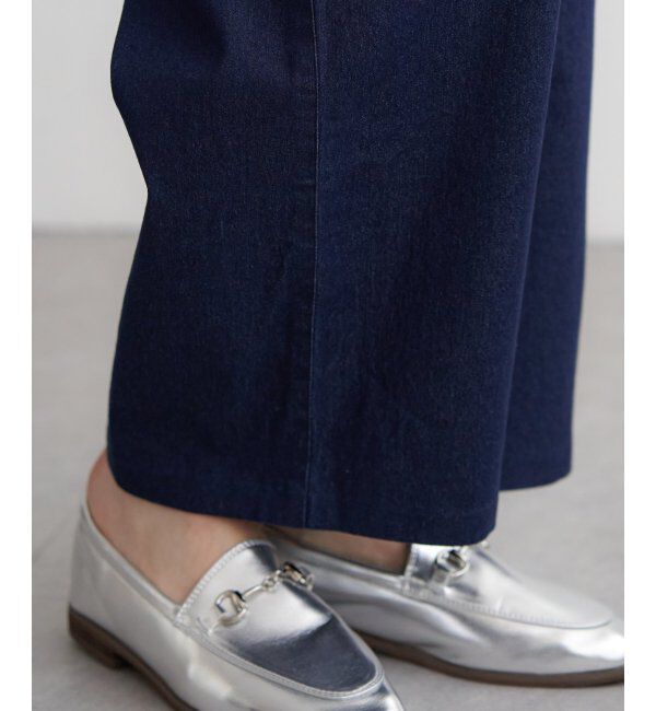 ikka「フロントタックワイドパンツ」|その他|