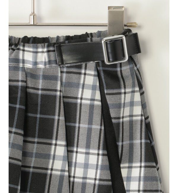 ikka kids「サイドハイショクタックチェックSK」|スカート|