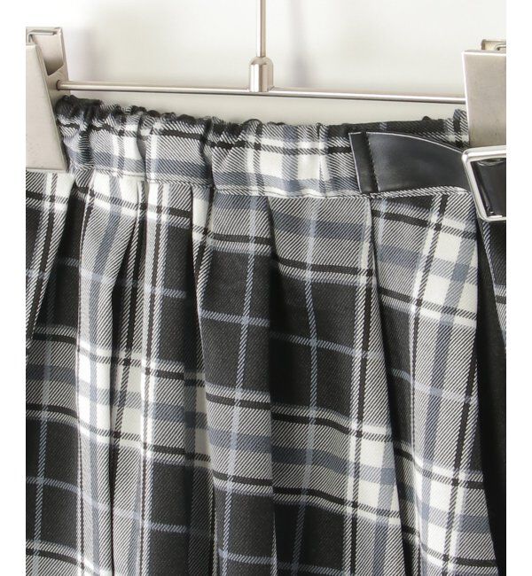 ikka kids「サイドハイショクタックチェックSK」|スカート|