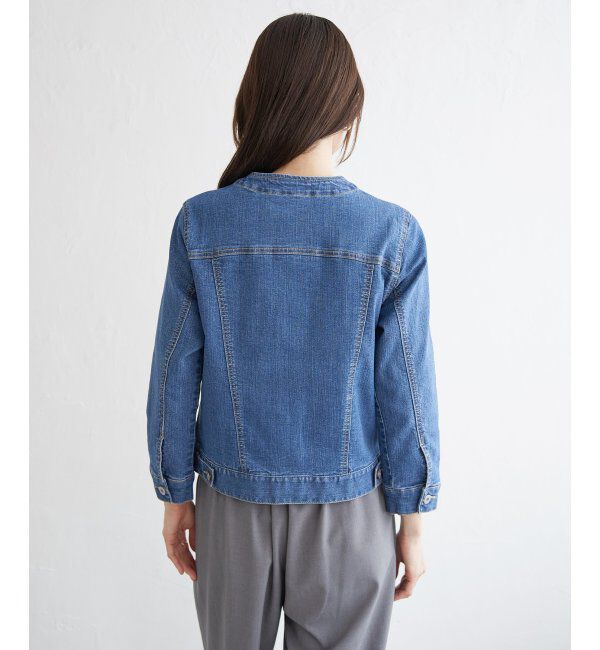 ikka「【雑誌InRed4月号掲載】ストレッチノーカラーGジャン」|その他|