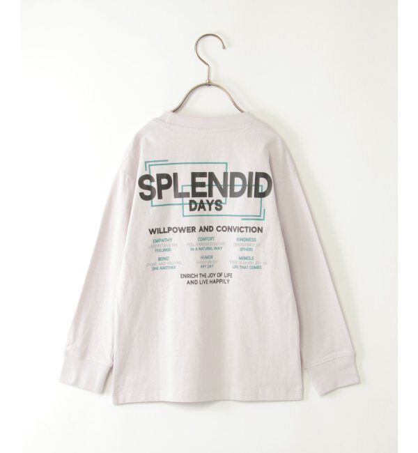 ikka kids「バックプリントロンT（120~160cm）」|Tシャツ・カットソー|