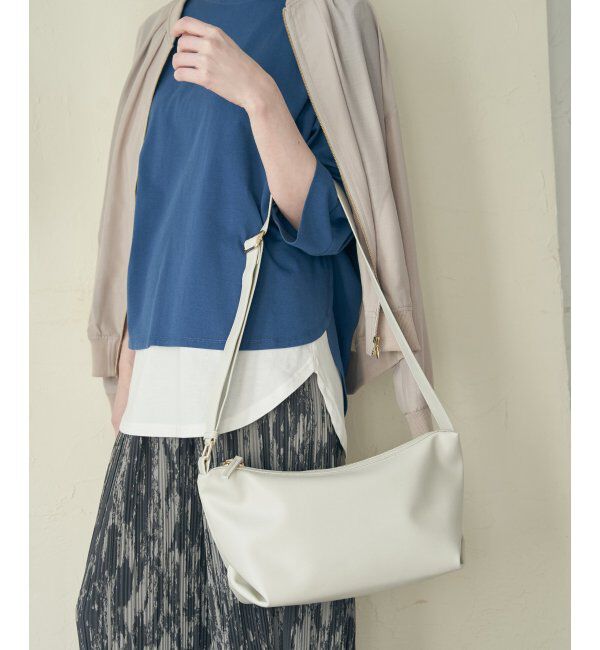 ikka「【雑誌InRed5月号掲載】合皮スクエアミニショルダーバッグ」|その他|