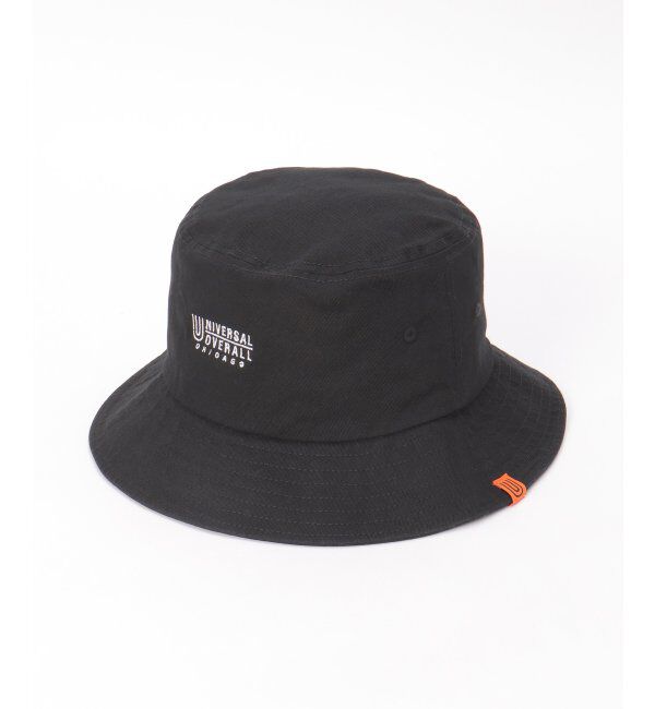 ikka「UNIVERSAL OVERALL ユニバーサルオーバーオール タイプライターツイルハット」|その他|ブラック