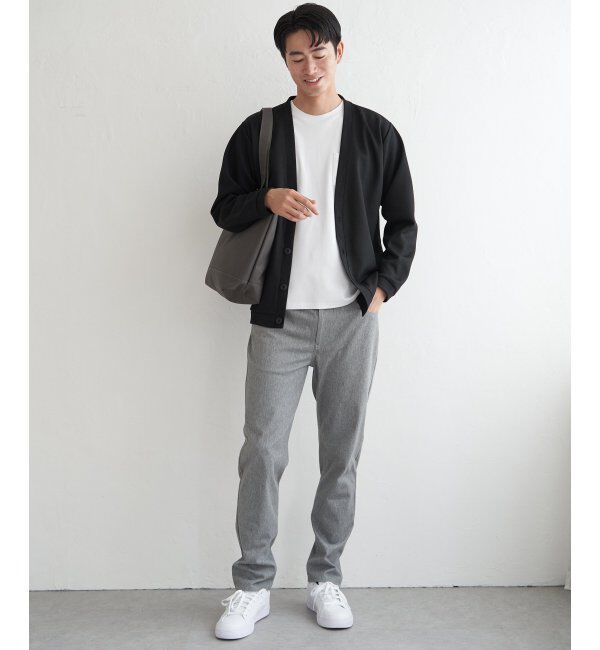 ikka「パイナップルサイドポケカーデ」|カーディガン|