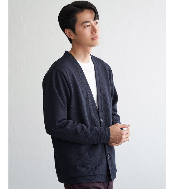 ikka「パイナップルサイドポケカーデ」|カーディガン|
