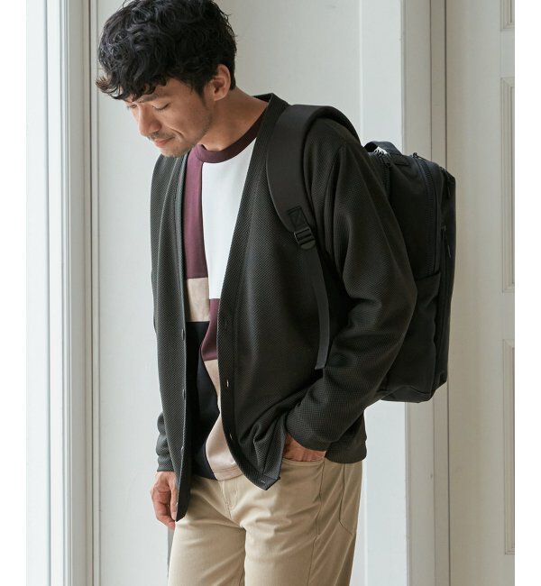 ikka「パイナップルサイドポケカーデ」|カーディガン|