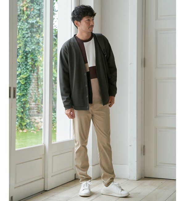 ikka「パイナップルサイドポケカーデ」|カーディガン|