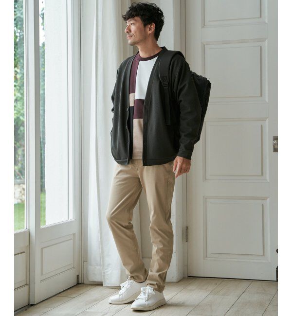 ikka「パイナップルサイドポケカーデ」|カーディガン|