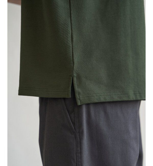 ikka「インレイ７ブポケットプリントＴ」|Tシャツ・カットソー|