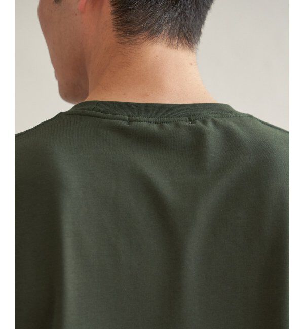 ikka「インレイ７ブポケットプリントＴ」|Tシャツ・カットソー|