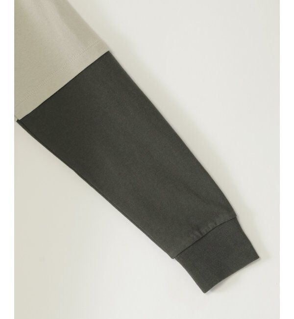 ikka kids「袖レイヤードロゴプリントロンT（120~160cm）」|Tシャツ・カットソー|