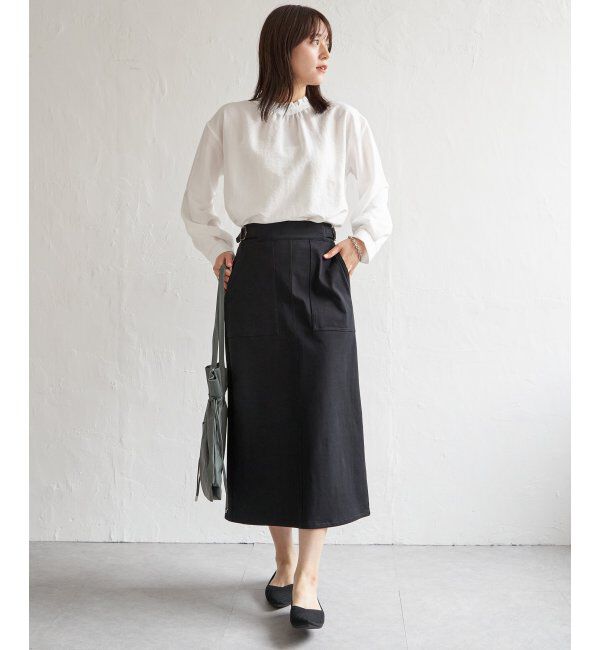 ikka「襟フリル2WAYブラウス」|シャツ・ブラウス|