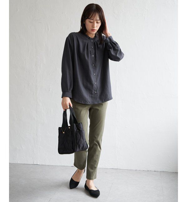 ikka「襟フリル2WAYブラウス」|シャツ・ブラウス|