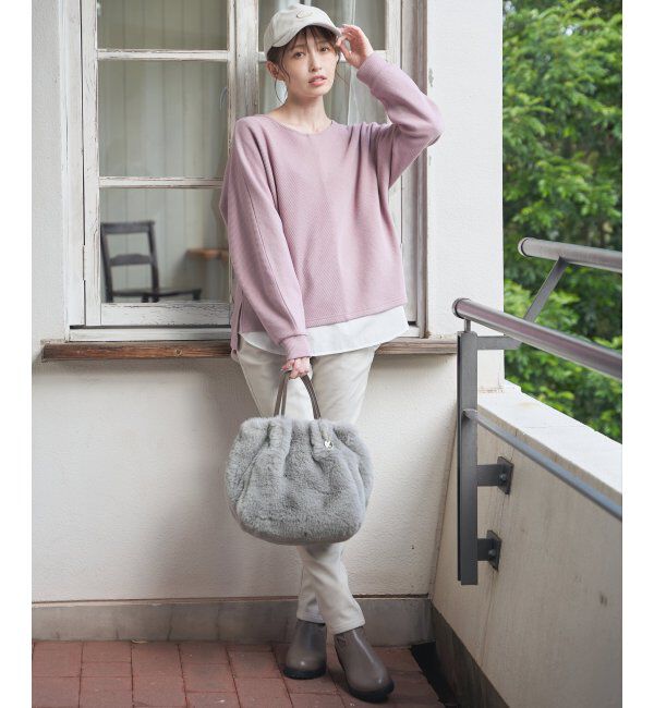 ikka「エコファーダブルポケット付き2WAYトートバッグ」|その他|