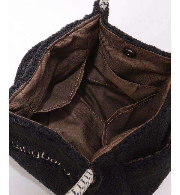 ikka「ボアロゴ入りミニトートバッグ」|その他|