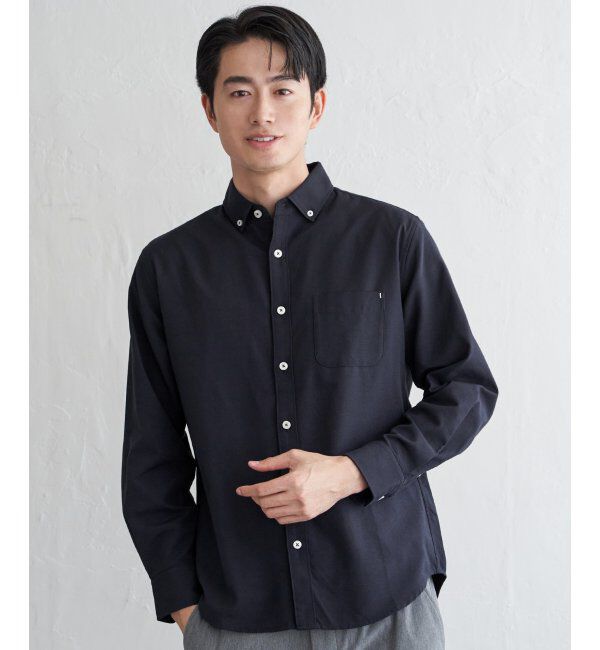 ikka「イージーケアオックススイスカラーＢＤ」|シャツ・ブラウス|