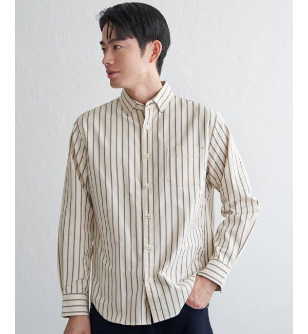 ikka「イージーケアオックススイスカラーＢＤ」|シャツ・ブラウス|