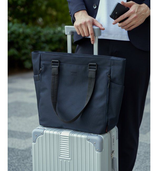 ikka「1680D トートバッグ」|その他|ネイビーブルー