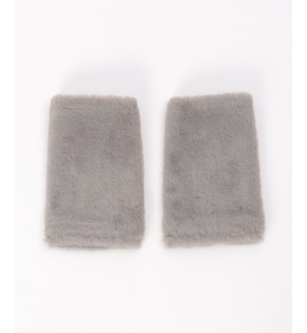 ikka「3WAYファー&スエードグローブ」|手袋|